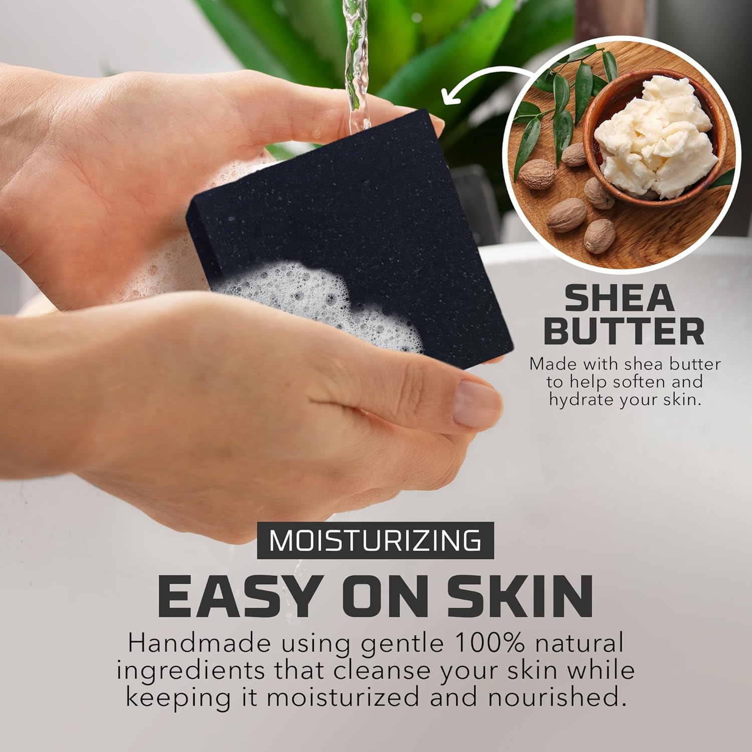 Set de regalo de jabón en barra natural para hombres, jabón vegano hecho a mano con aceite esencial, jabones de lavado aromáticos todos hidratantes,