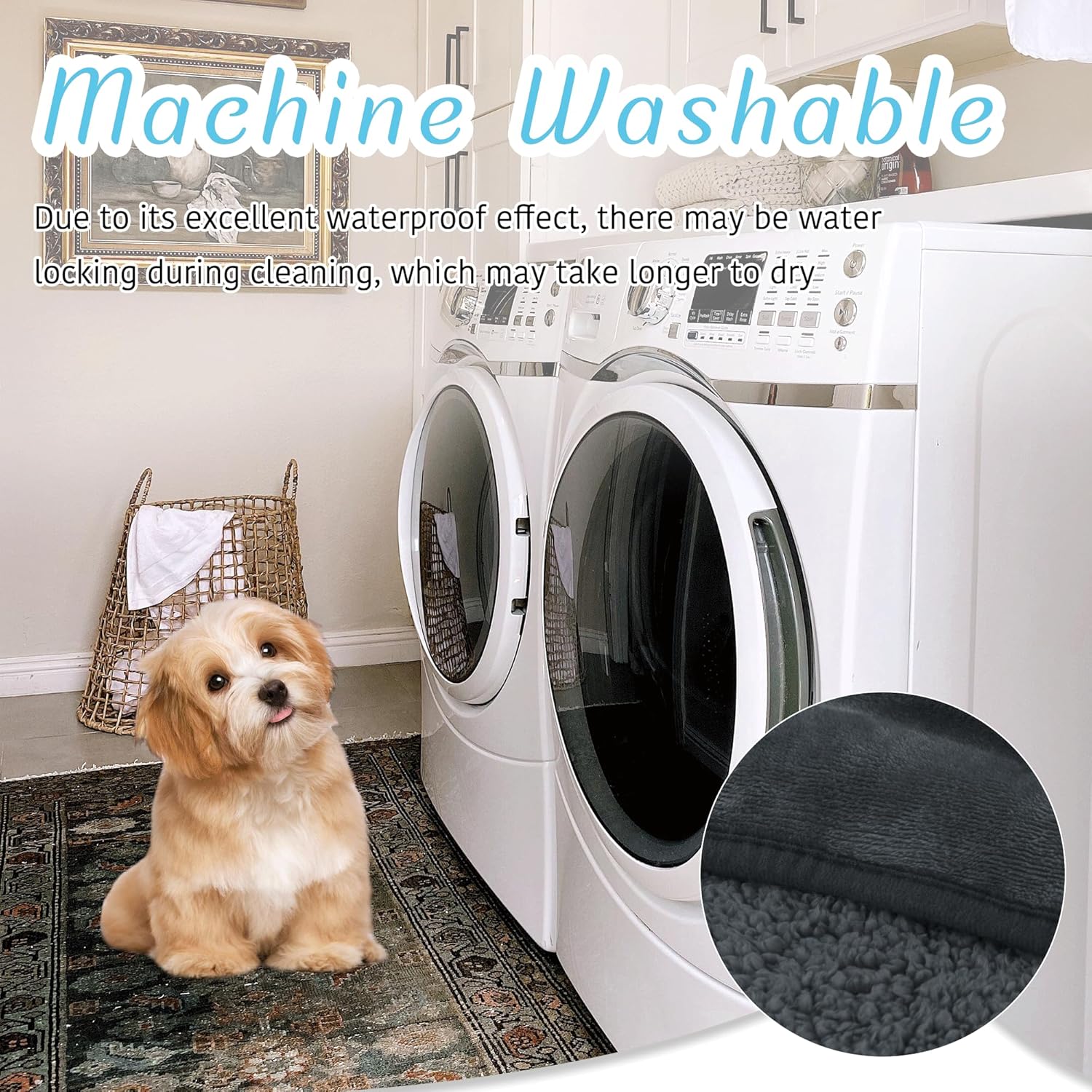 NICETOWN Mantas impermeables para perros pequeños  Manta para gatos pequeños, lavable para proteger el sofá y los muebles, manta de forro polar