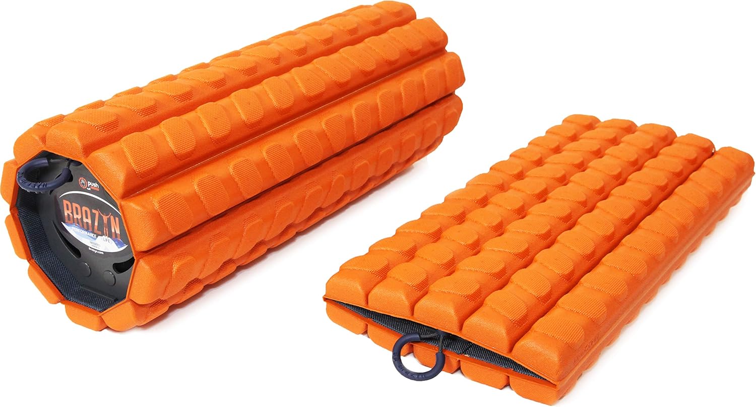 Morph – Rodillo de espuma para el hogar, gimnasio, oficina, viajes, atletas – Rodillo plegable y ligero para masaje de puntos de activación,