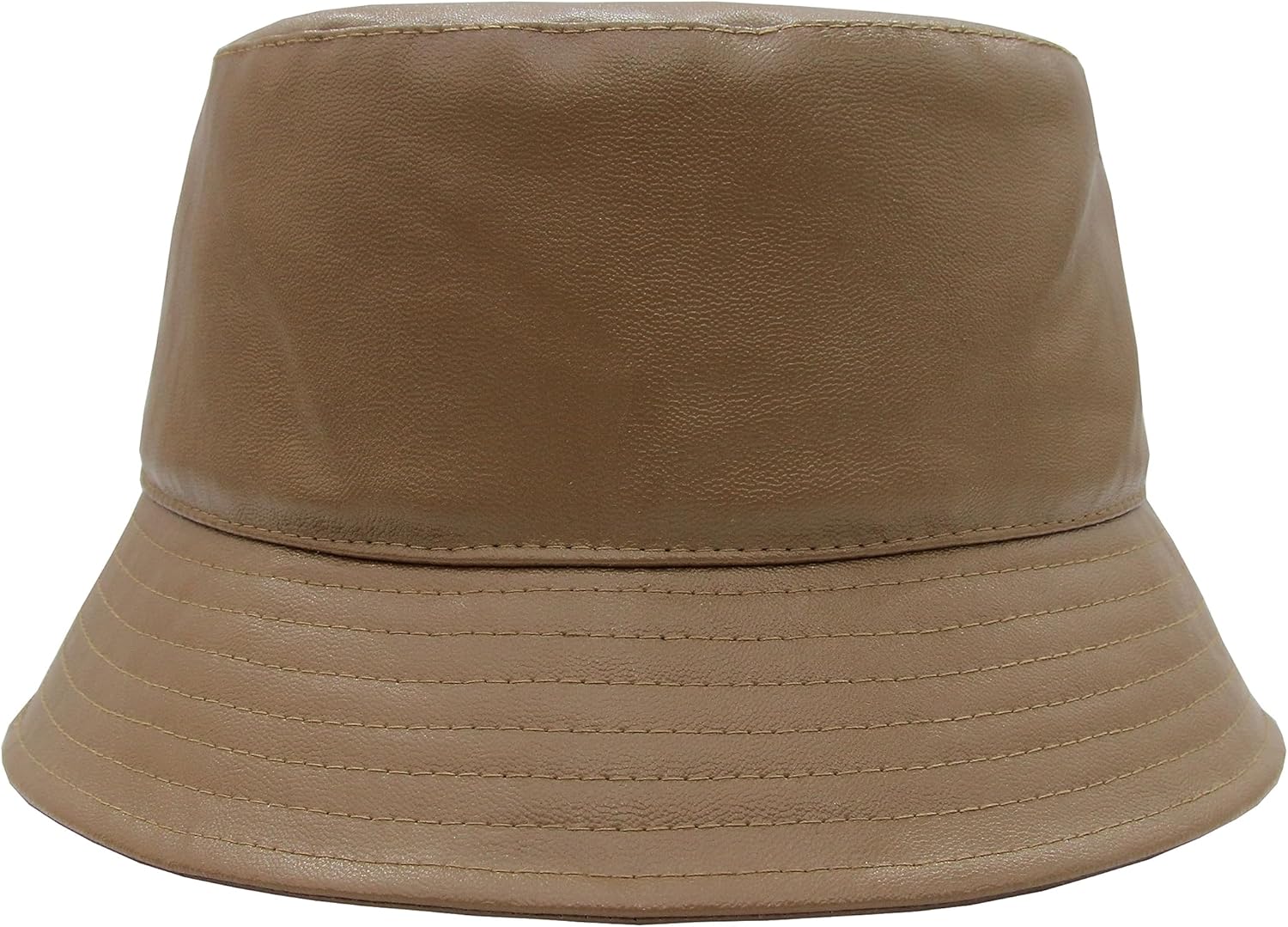Sombrero de pescador unisex de piel sintética para mujer, impermeable, sombrero de lluvia de ala ancha, sombrero de sol de pescador para hombres y