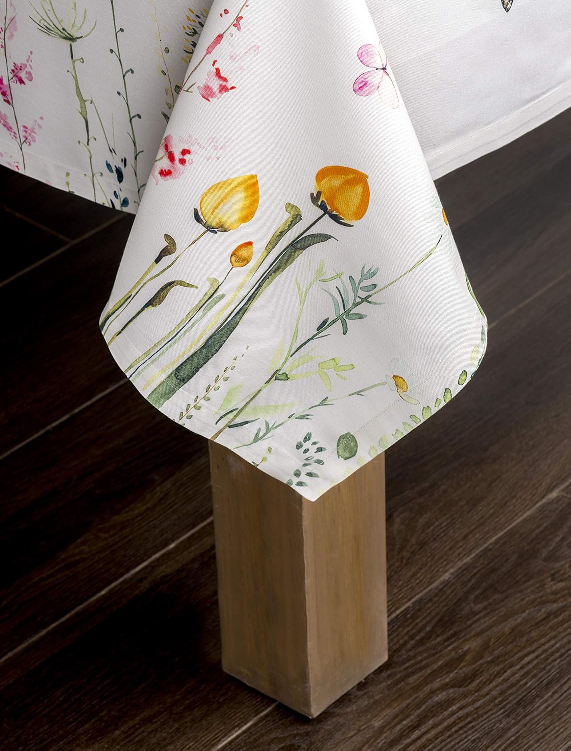 Mantel Maison d’ Hermine Faïence, 100 % de algodón, para cocina, comedor, decoración de mesa, fiestas, bodas, primavera y verano