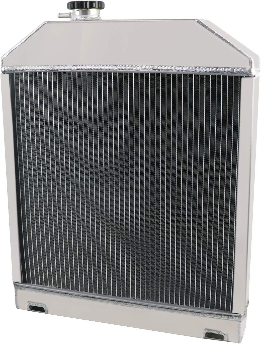 ALLOYWORKS Nuevo radiador de tractor C7NN8005H Holland, 3 filas todo radiador de aluminio para Ford New Holland Tractor 2100 2300 3100 3400 3600