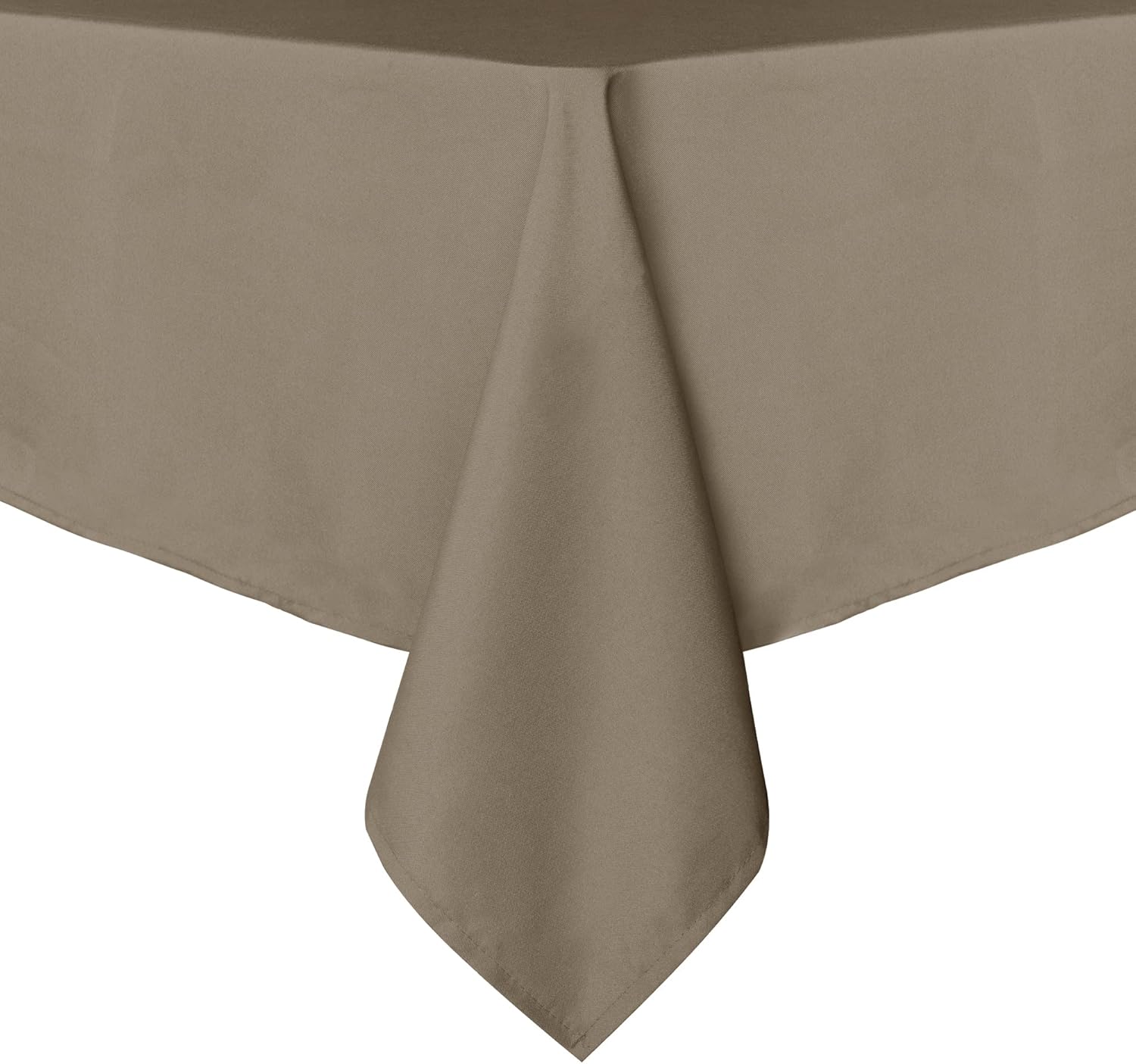 sancua Mantel rectangular de poliéster, 90 x 132 pulgadas, resistente a las manchas y a las arrugas, mantel de tela decorativa para mesa de comedor,