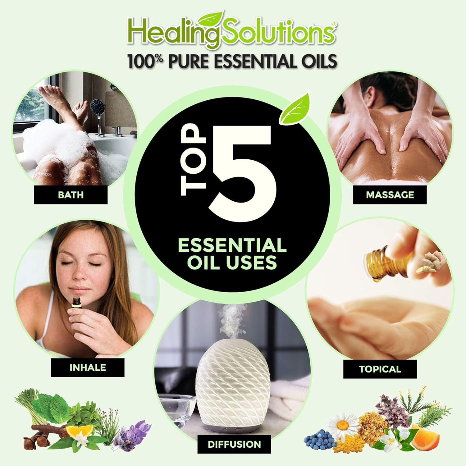 Healing Solutions – Aceite esencial orgánico