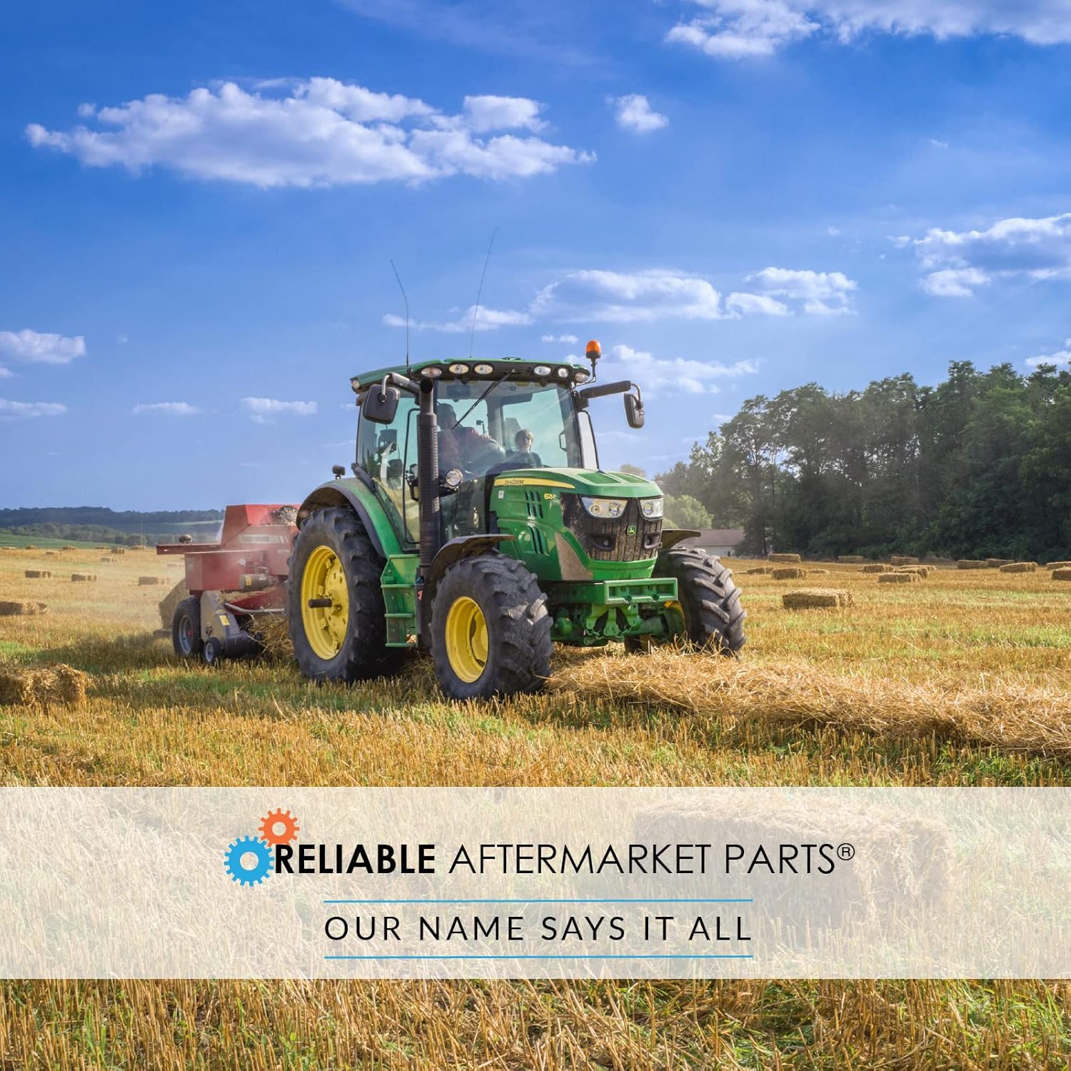 Reliable Aftermarket Parts Our Name Says It All – Nuevo núcleo de radiador AA5582R compatible con John Deere para modelos de tractor JD 60 620 630