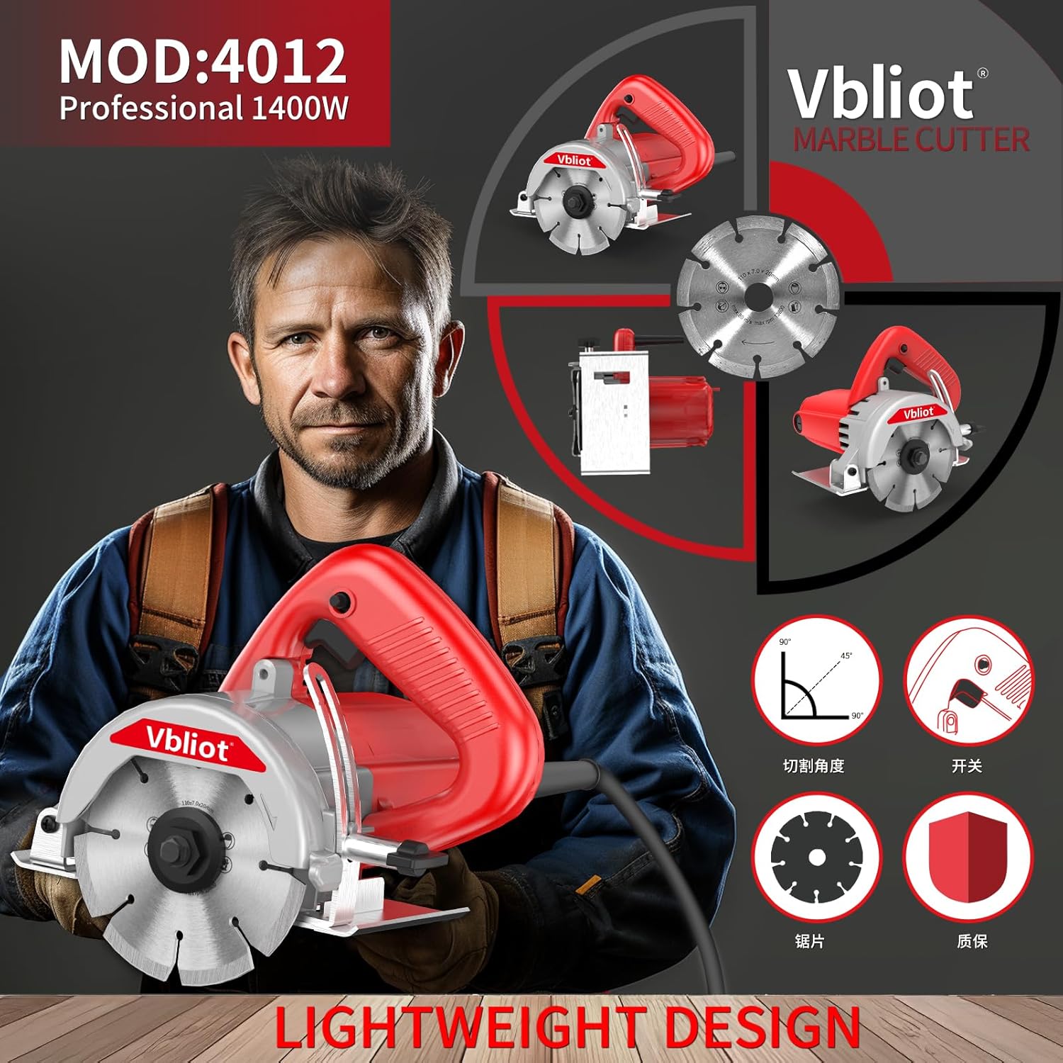 4-38-Inch Wet Tile Saw, Masonry 12 amp handheld tile saw Masonry Saw stone cutting carving machine cutting tools tile cutter machine stone grinder