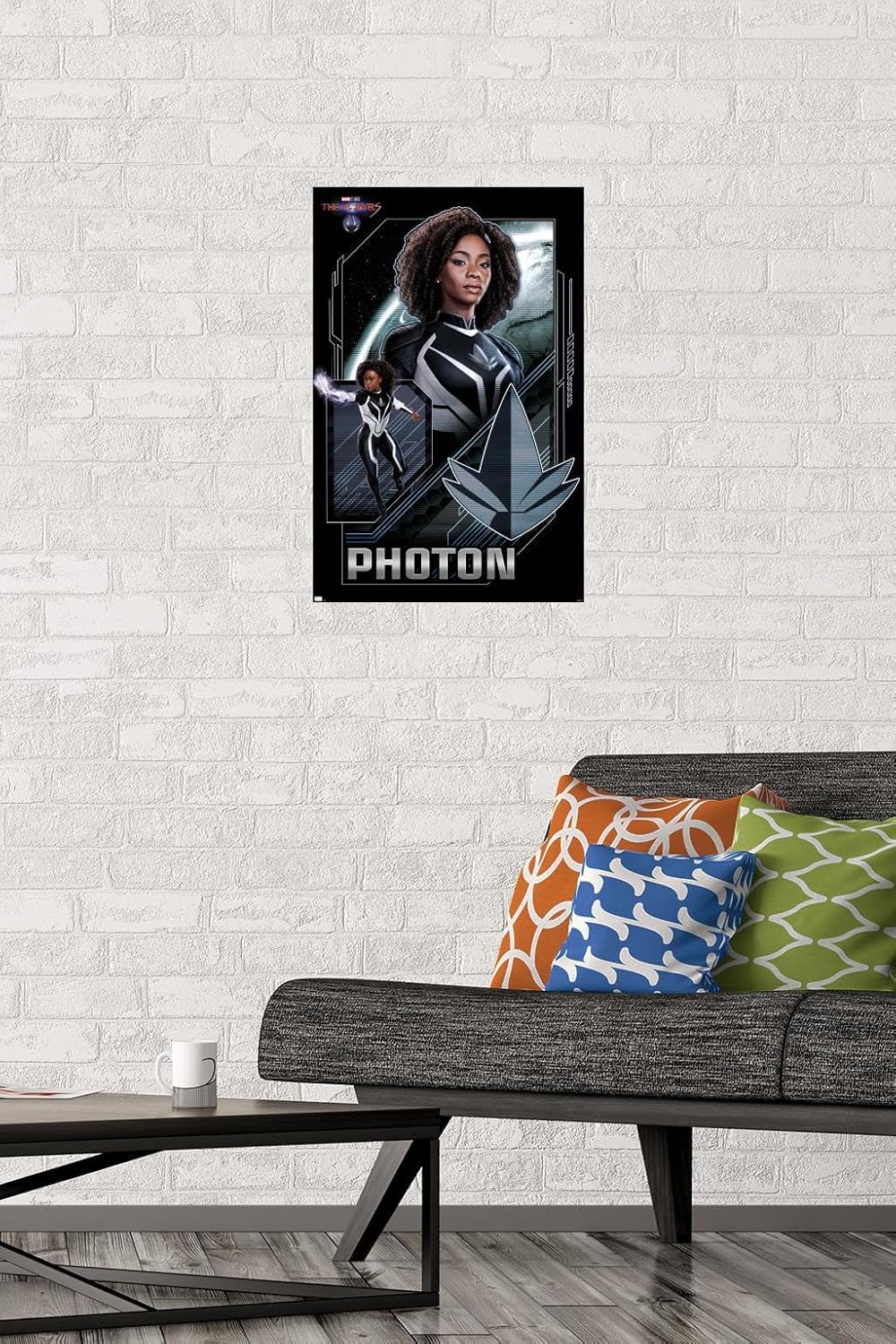 Trends International Marvel The Marvels – Póster de pared con fotones, 14.72 x 22.37 pulgadas, versión premium sin marco