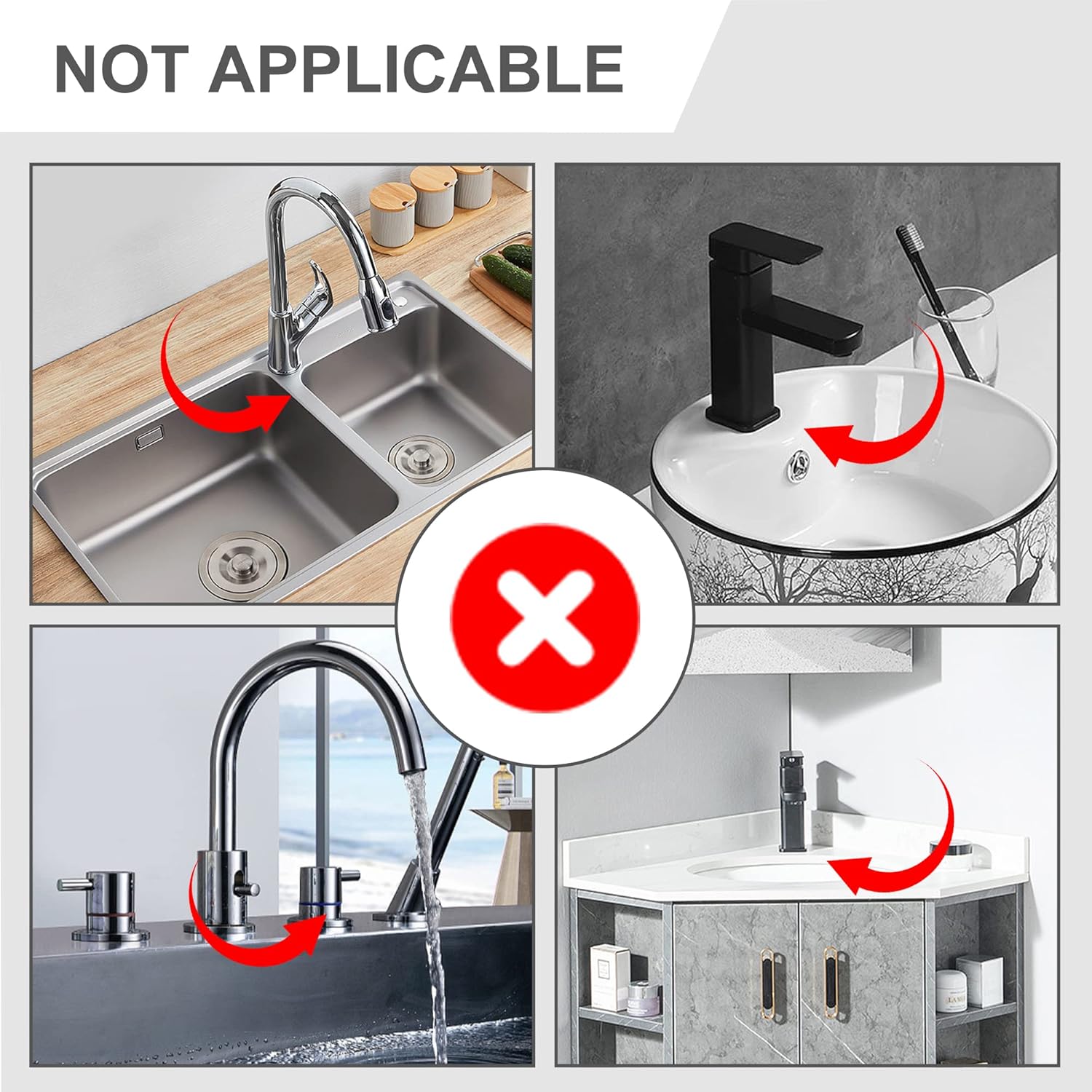 Protector contra salpicaduras para fregadero de cocina, bandeja de silicona para atrapa goteo, soporte de esponja de cocina, tapete protector