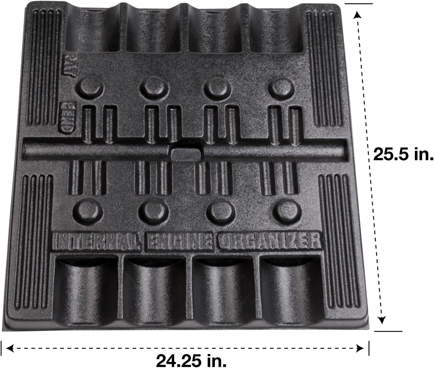 GOODSON Bandeja organizadora para piezas de bloque pequeño Chevy  24 x 25 x 1-12 pulgadas