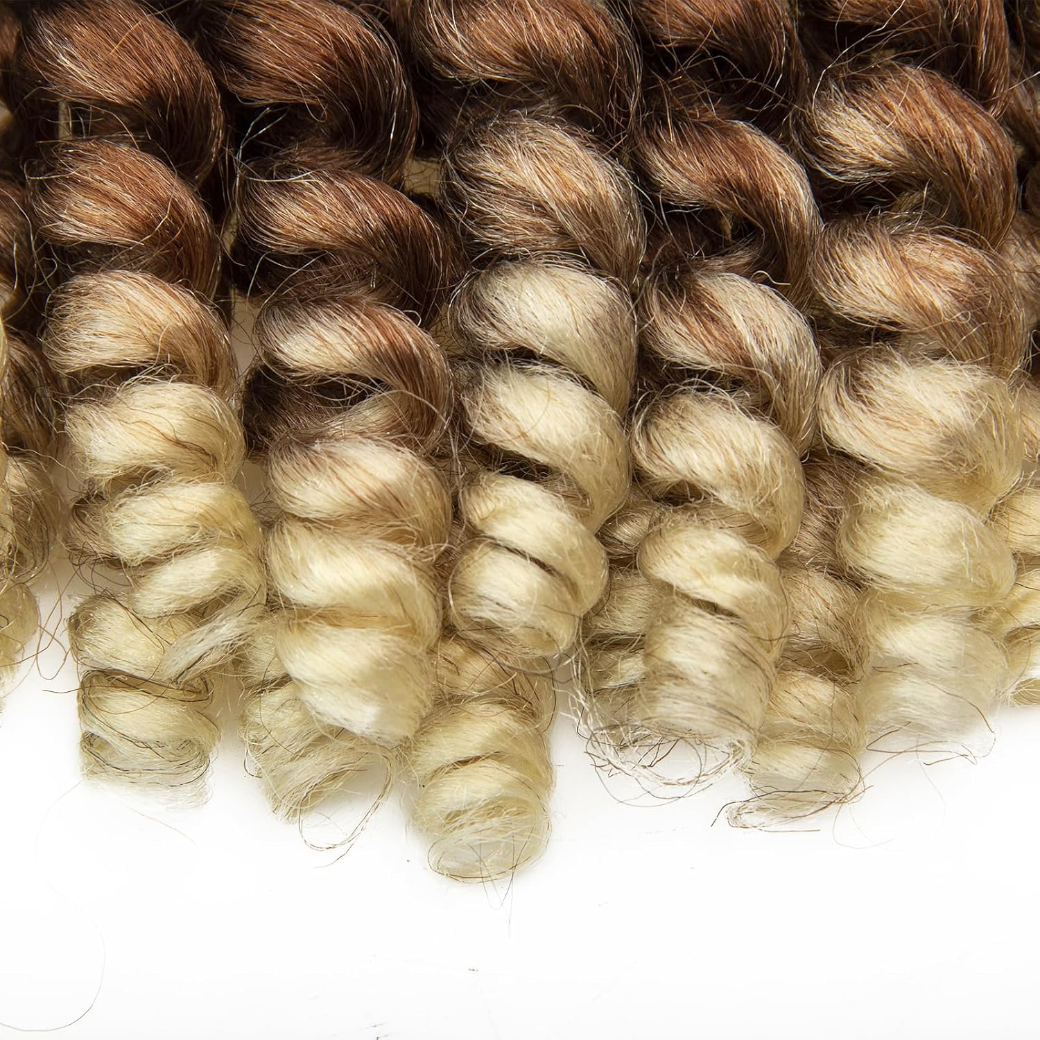Pelo Jamaicano con ganchillo para mujeres negras, 2 rizos de varita rizada, trenzas de pelo corto rizado con rebote, extensiones de cabello