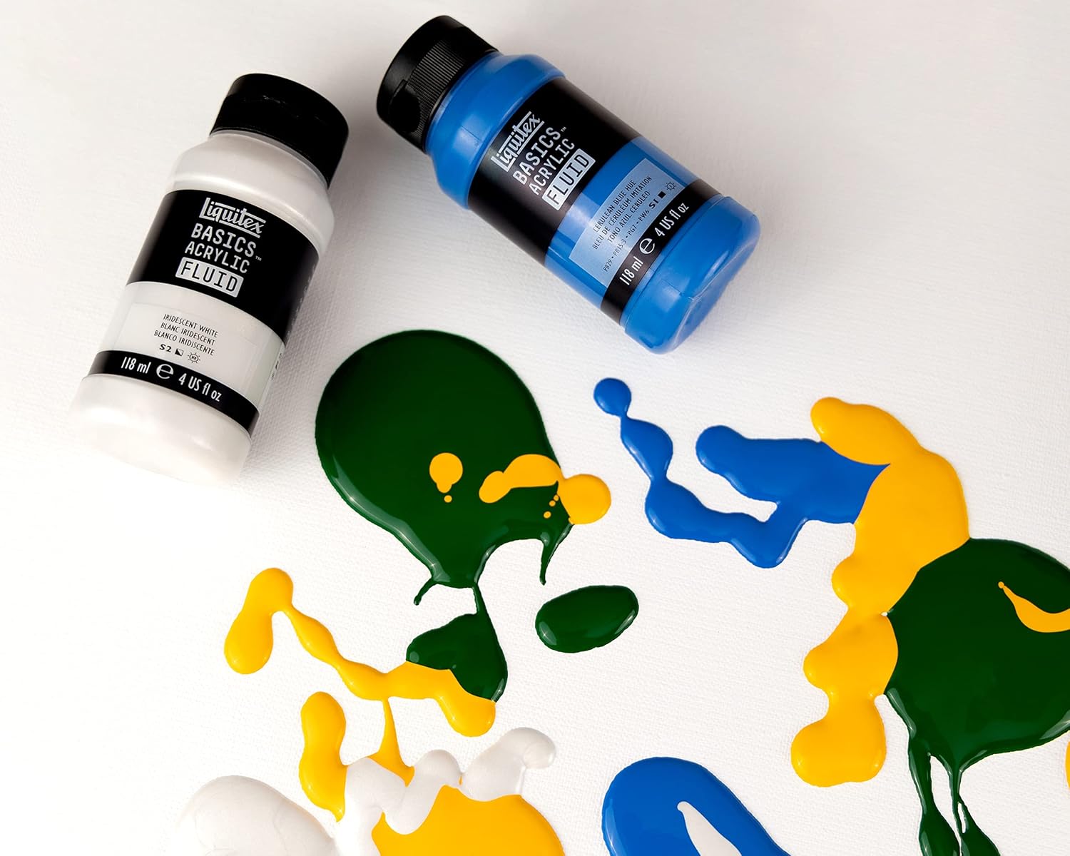 Liquitex BASICS – Pintura acrílica líquida, botella de 8.5 onzas, color negro marte