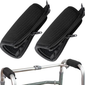 Cojines avanzados con cierre de cremallera para andadormango de muleta diseño antideslizante con tejido de buceo premium y espuma SBR para máxima Cojines avanzados con cierre de cremallera para andadormango de muleta diseño antideslizante con tejido de buceo premium y espuma SBR para máxima