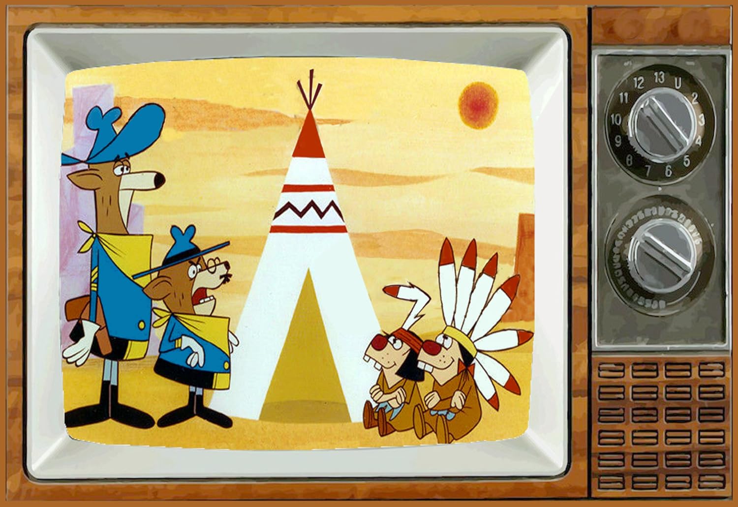 Chichair GO GO Gophers – Imán para nevera de TV de 2 x 3 pulgadas, arte de sábado por la mañana, caricaturas, nevera nostálgica retro C