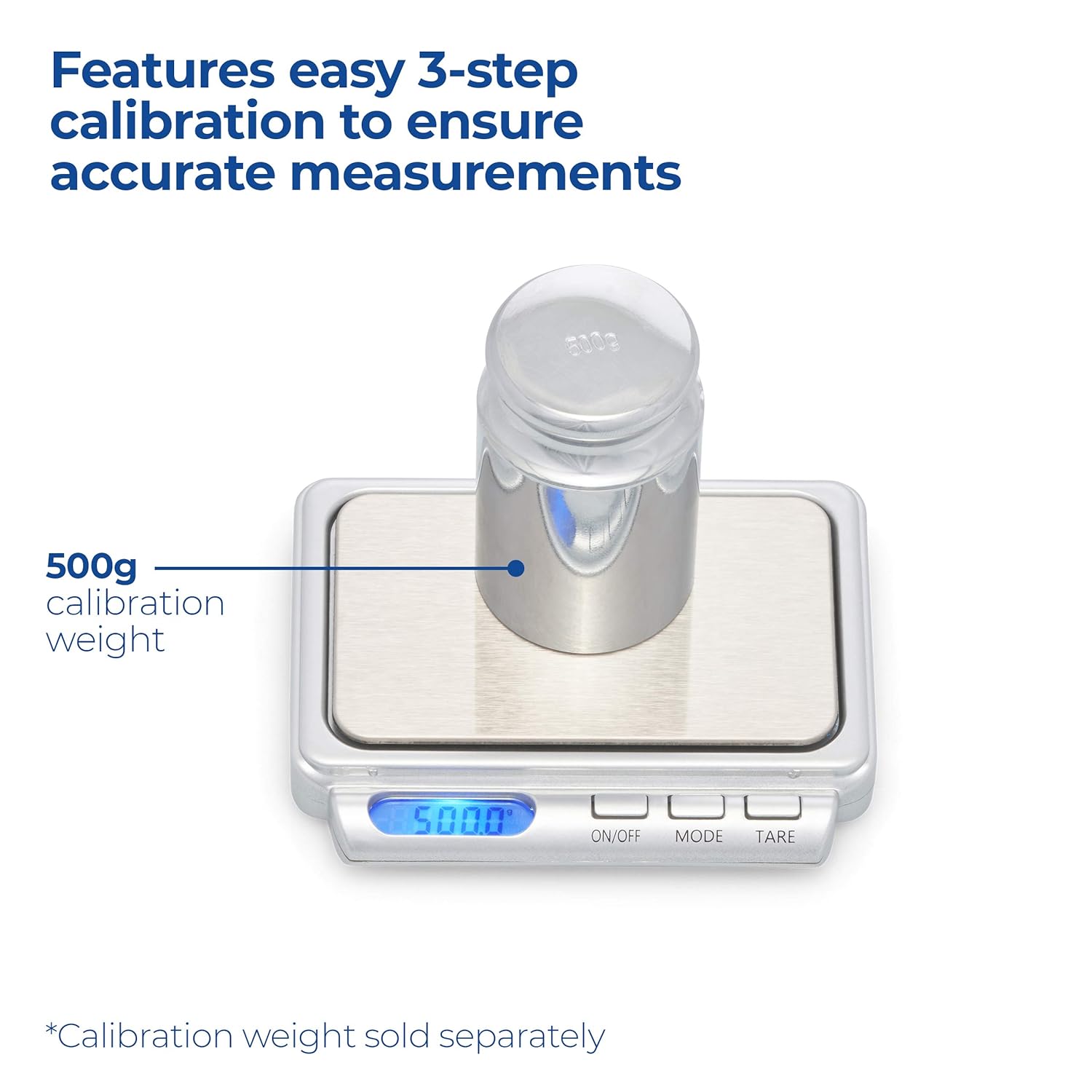 American Weigh Scales – Mini báscula digital de bolsillo – Multiuso, 600 x 0.00 oz – CARD2-600-SIL – Plata