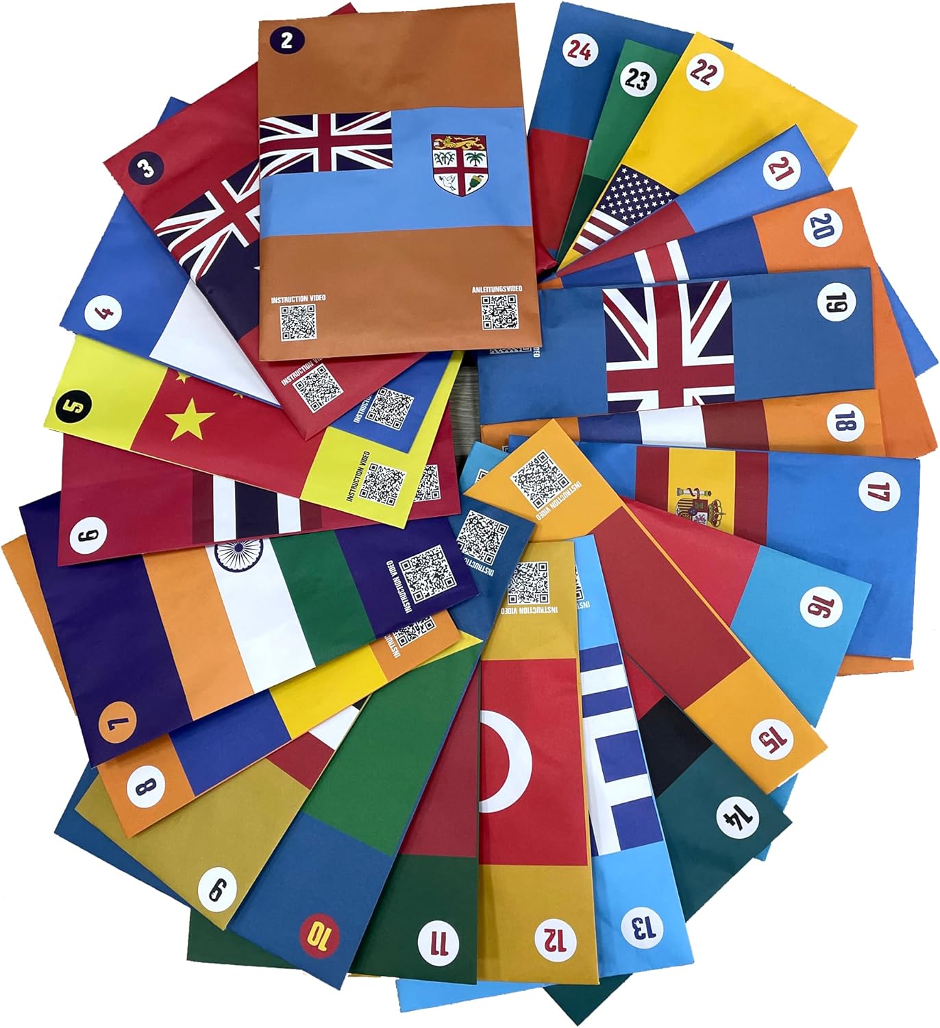 Calendario de Adviento My World 2023 “Visita” 24 países y vuelve justo a tiempo para el día de Navidad. Explora diferentes culturas, crea tu regalo