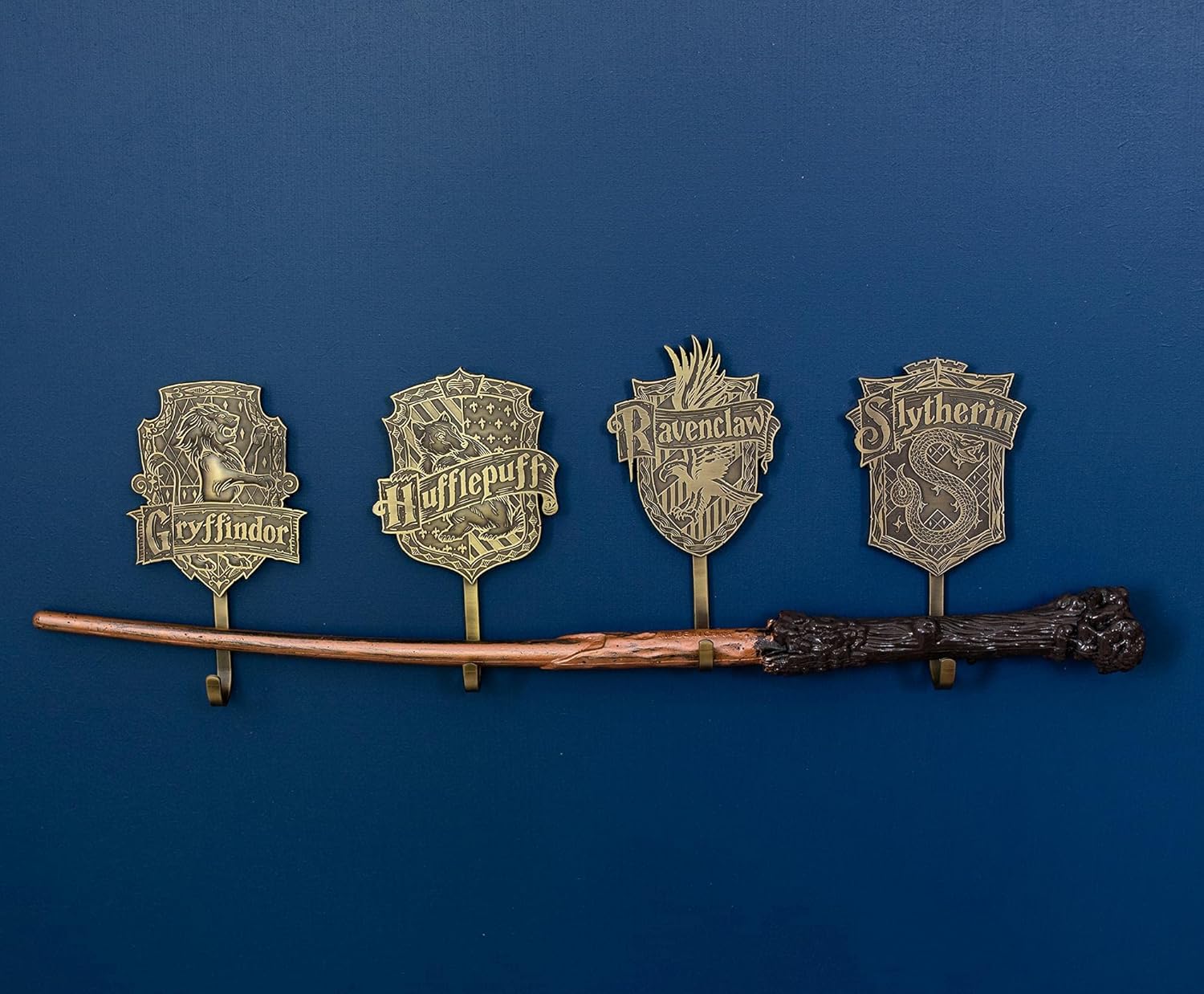 Harry Potter Hogwarts Houses – Estante de almacenamiento de ganchos de pared  Juego de 4