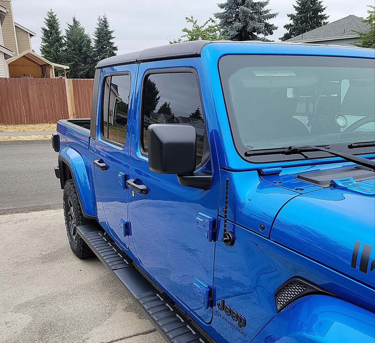 Antena (9 pulgadas) para Jeep Wrangler JK JL JKU JLU Gladiator JT Jeep Wrangler Gladiator JT, Jeep Wrangler Gladiator, Jeep Sahara Rubicon Willys