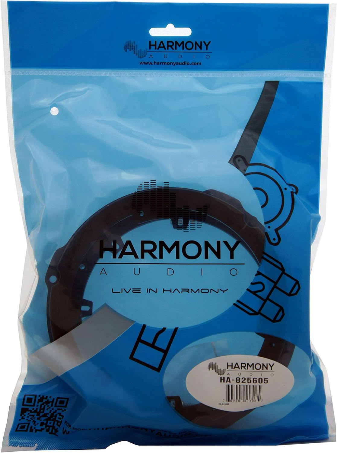 Harmony Audio Compatible con 2012-2018 Ford Focus HA-825605 Altavoz frontal de fábrica a adaptadores de altavoz de 6.5 pulgadas