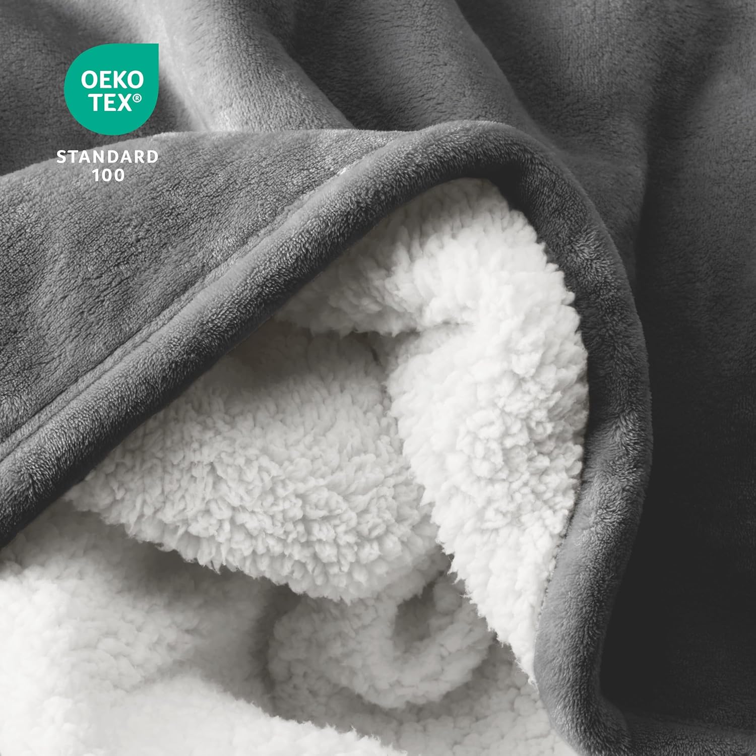 Bare Home Manta sherpa
