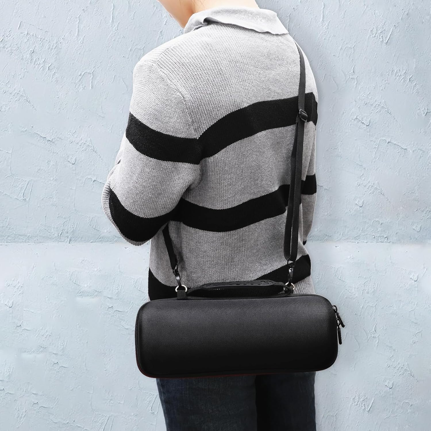 LTGEM Funda para JBL Charge 4JBL Charge 5 Funda de transporte para altavoces, bolsa protectora de viaje para almacenamiento duro, se adapta al