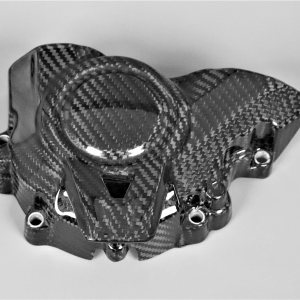 Cubierta de piñón de fibra de carbono para Kawasaki Z900 2017-2023 Cubierta de piñón de fibra de carbono para Kawasaki Z900 2017-2023
