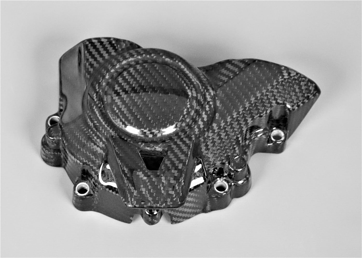 Cubierta de piñón de fibra de carbono para Kawasaki Z900 2017-2023
