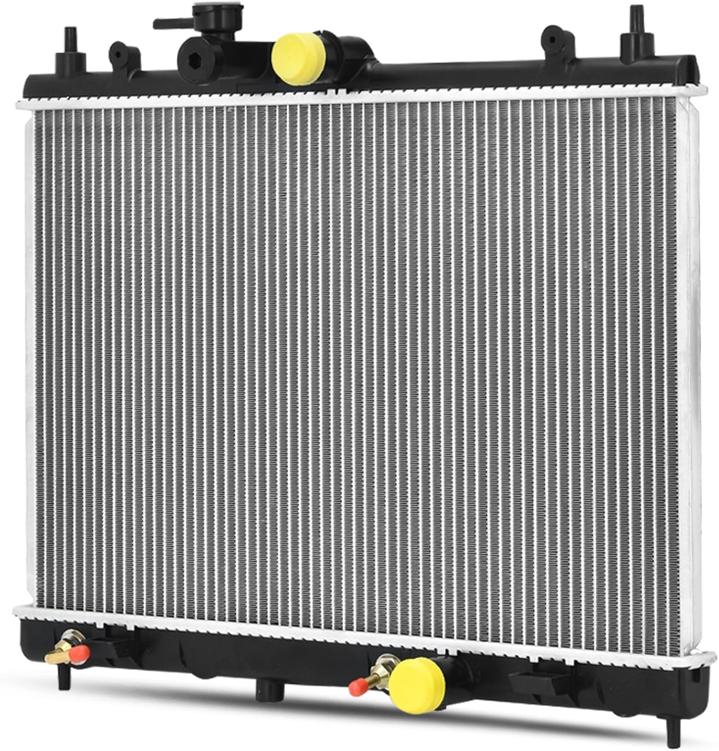 DWVO Radiador compatible con 2007 2008 2009 2010 2011 Versa 2009 2010 2011 2012 2013 2014 1.6L 1.8L L4