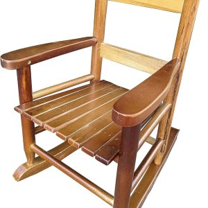 HomVent Mecedora para niños, mecedora de madera para interiores y exteriores, mecedora de porche para niños, jardín, césped, balcón, patio trasero HomVent Mecedora para niños, mecedora de madera para interiores y exteriores, mecedora de porche para niños, jardín, césped, balcón, patio trasero