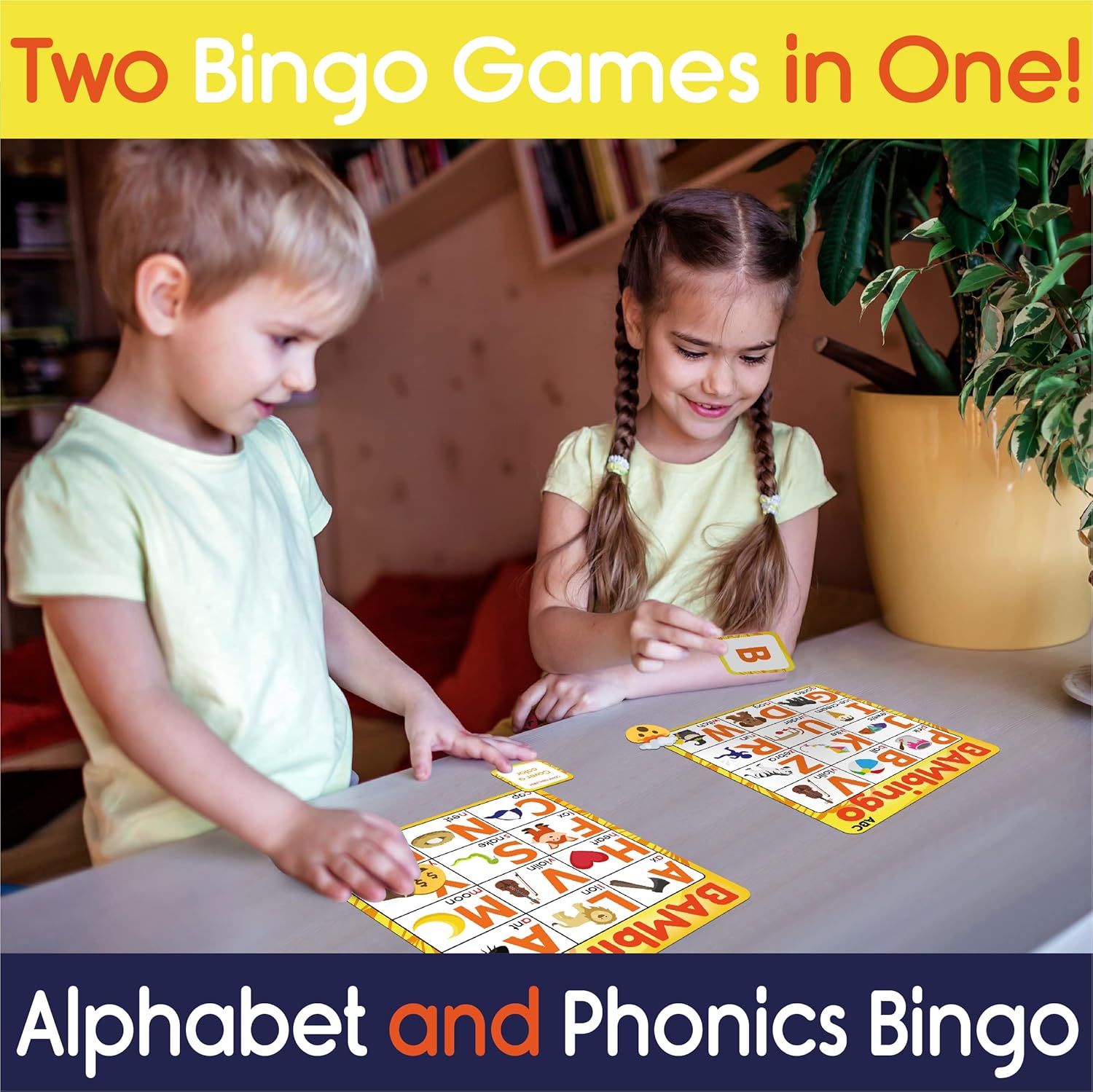BAMBingo Sight Words Plus Alphabet – Aprender a leer ABC y juegos educativos de vocabulario