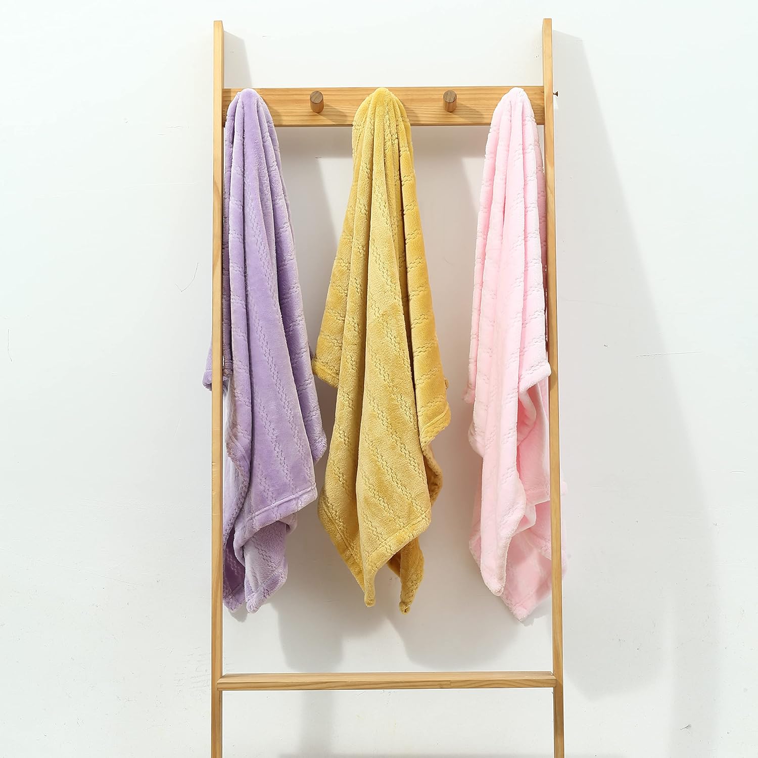 CREVENT Mantas de bebé suaves y acogedoras para niños y niñas, de 30 x 40 pulgadas, color sólido, para uso en todas las estaciones, esenciales para