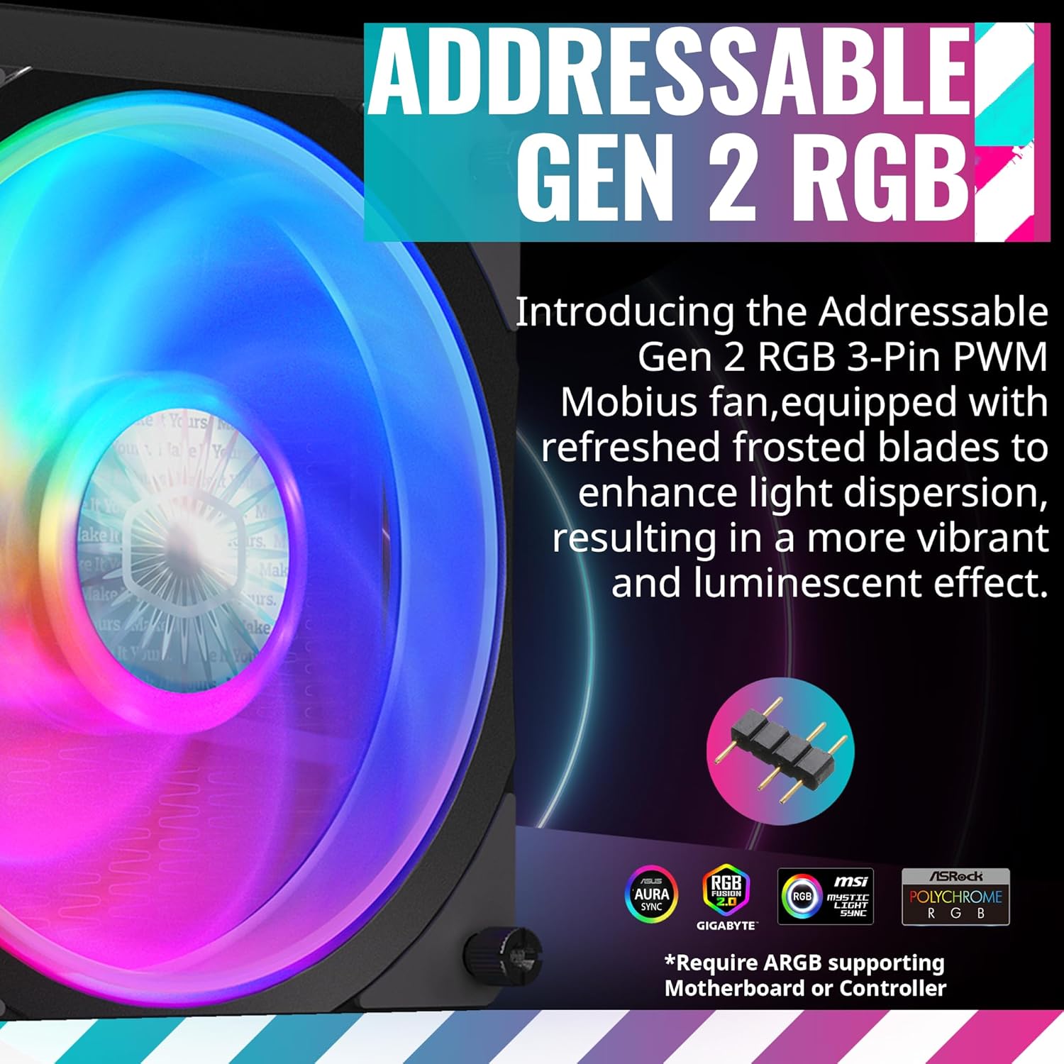 Cooler Master MasterLiquid PL240 FLUX Serie 240mm, AIO, enfriador líquido de CPU, 0 RPM, bomba de doble cámara, base de cobre ampliada, ventiladores