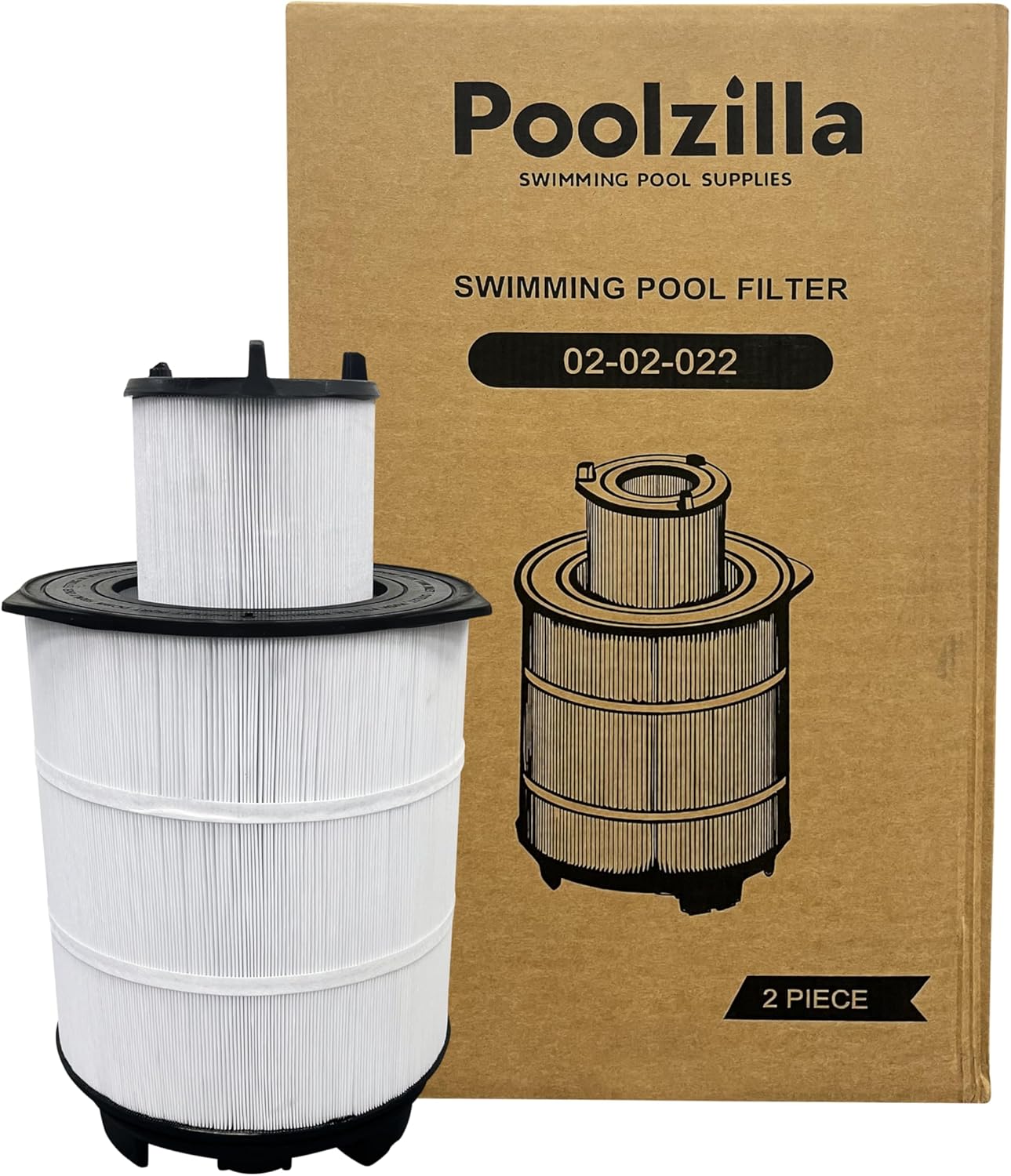 Poolzilla System 3 S7M120 – Juego de reemplazo de filtros modulares para medios  elemento interior y exterior  Sustituye a Sta-Rite 25021-0200S
