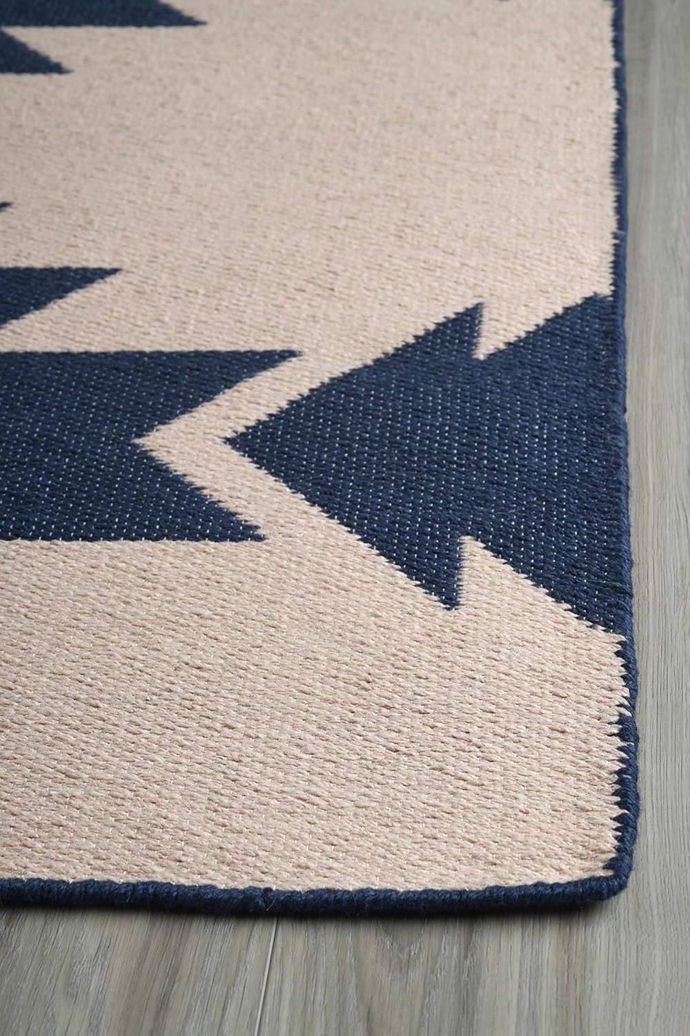 Fab Habitat Alfombra lavable a máquina, tejida a mano, resistente a las manchas, apta para mascotas, reversible, hilo de poliéster reciclado de alta