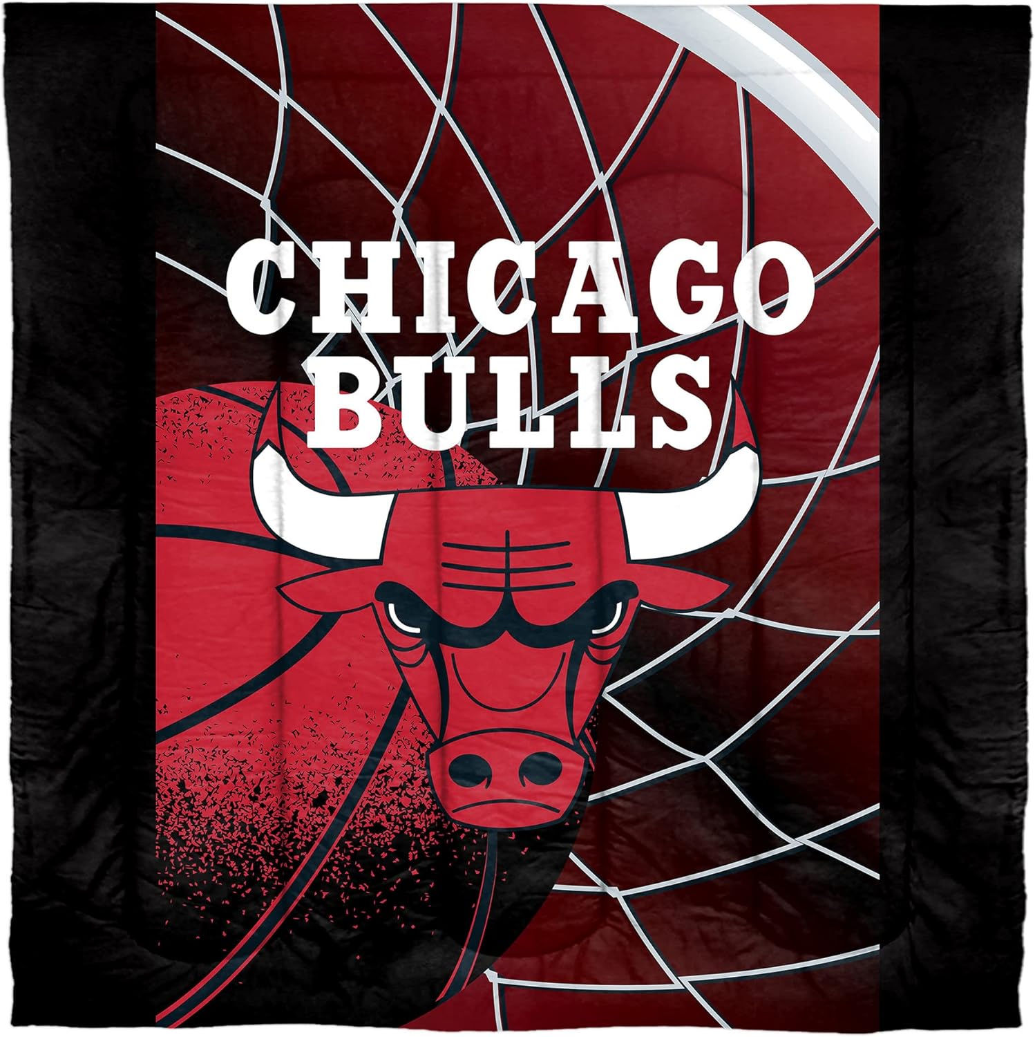 Northwest NBA Chicago Bulls – Juego de edredón y funda de almohada FullQueen