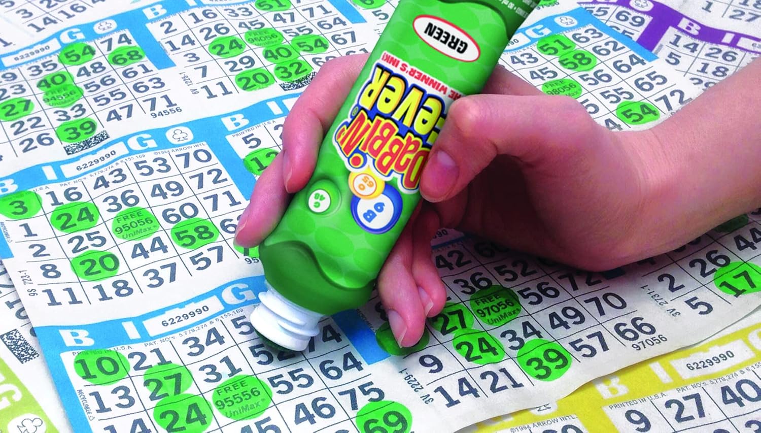 Dabbin’ Fever Bingo Daubers One Dozen – Dabbers de tinta de 3 onzas (morado)
