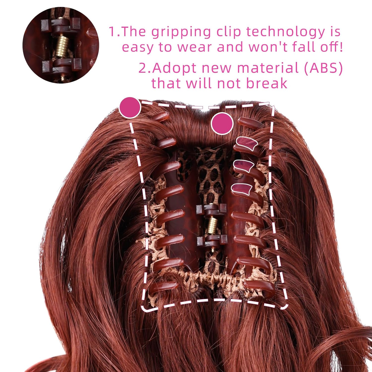 SYXLCYGG Cola de caballo con clip, extensiones de cola de caballo negras onduladas de 10 pulgadas, 3.5 onzas, pelo sintético como pelo real, fácil