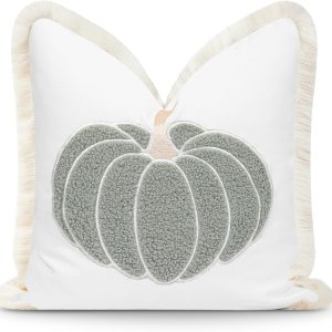 Hofdeco Premium Funda de almohada otoñal para patio interior y exterior, 20 x 20 pulgadas, repelente al agua para patio trasero, sofá, aguamarina Hofdeco Premium Funda de almohada otoñal para patio interior y exterior, 20 x 20 pulgadas, repelente al agua para patio trasero, sofá, aguamarina