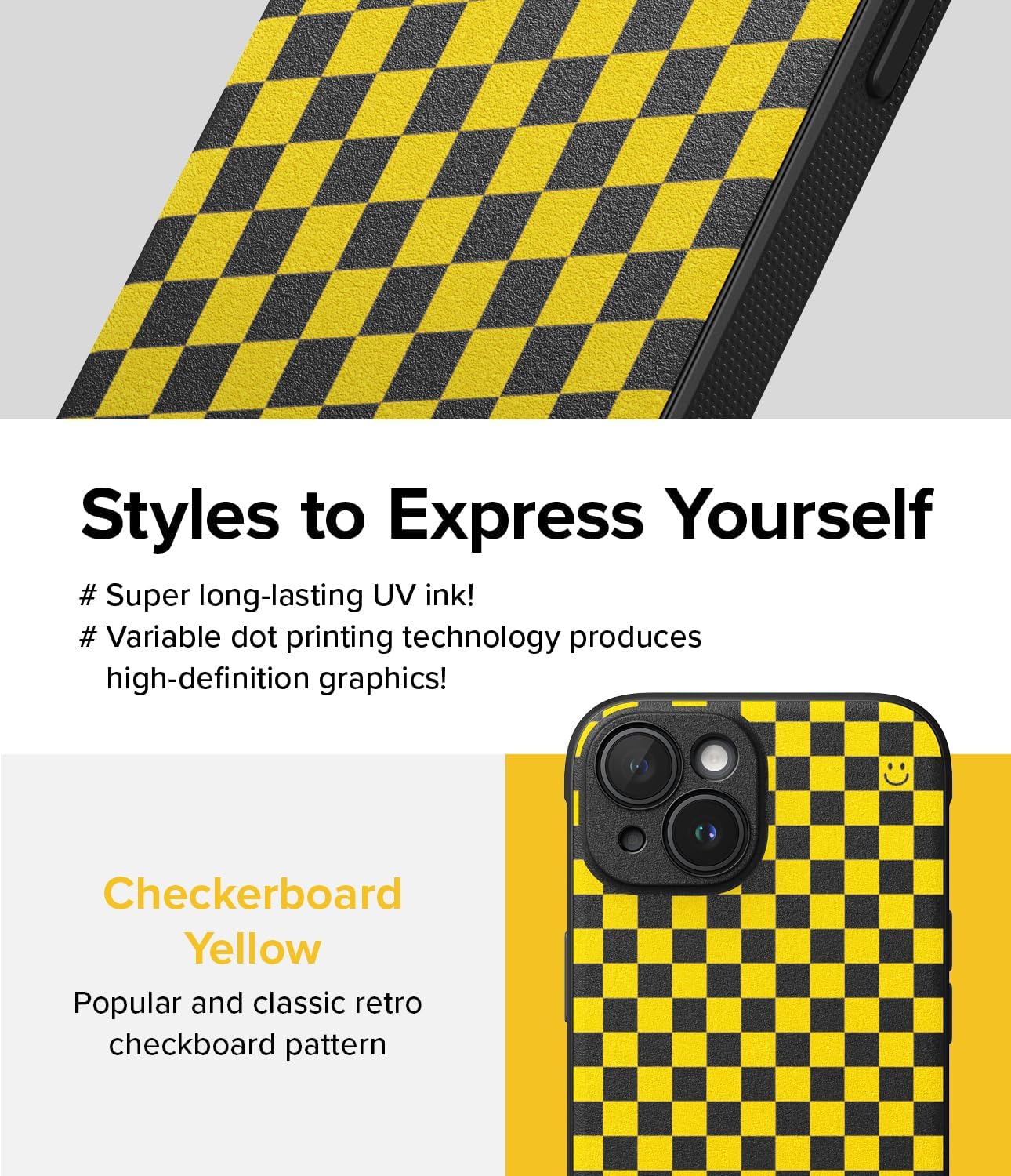 Ringke Onyx Se siente bien en la mano Funda compatible con Phone 2023 PL, tecnología antihuellas, antideslizante, agarre mejorado, a prueba de