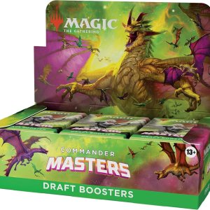 Magic The Gathering Commander Masters Draft Booster Box – 24 paquetes (480 tarjetas) Magic The Gathering Commander Masters Draft Booster Box – 24 paquetes (480 tarjetas)