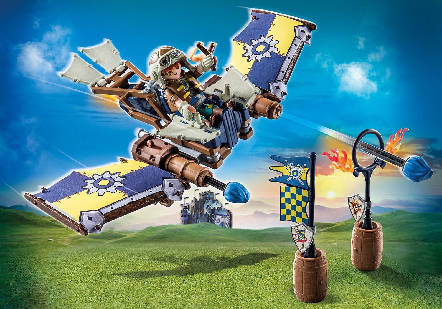 Playmobil Novelmore – Planeador de Dario