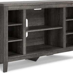 Signature Design by Ashley Arlenbry – Moderno mueble esquinero para TV con opción de chimenea y se adapta a televisores de hasta 48 pulgadas, color Signature Design by Ashley Arlenbry – Moderno mueble esquinero para TV con opción de chimenea y se adapta a televisores de hasta 48 pulgadas, color
