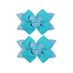 2 lazos para el cabello con orejas de ratón de 4.5 pulgadas para niños, bebés, niñas y mujeres, decoración de princesa con purpurina para cosplay, 2 lazos para el cabello con orejas de ratón de 4.5 pulgadas para niños, bebés, niñas y mujeres, decoración de princesa con purpurina para cosplay,