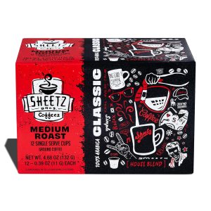 Sheetz Cápsulas de café de una sola porción, mezcla clásica de tostado medio, 100% arábica, 1 caja (12 tazas individuales) Sheetz Cápsulas de café de una sola porción, mezcla clásica de tostado medio, 100% arábica, 1 caja (12 tazas individuales)