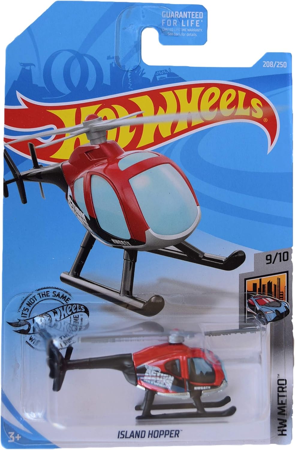 Hot Wheels HW Metro 910 Island Hopper 208250, rojo