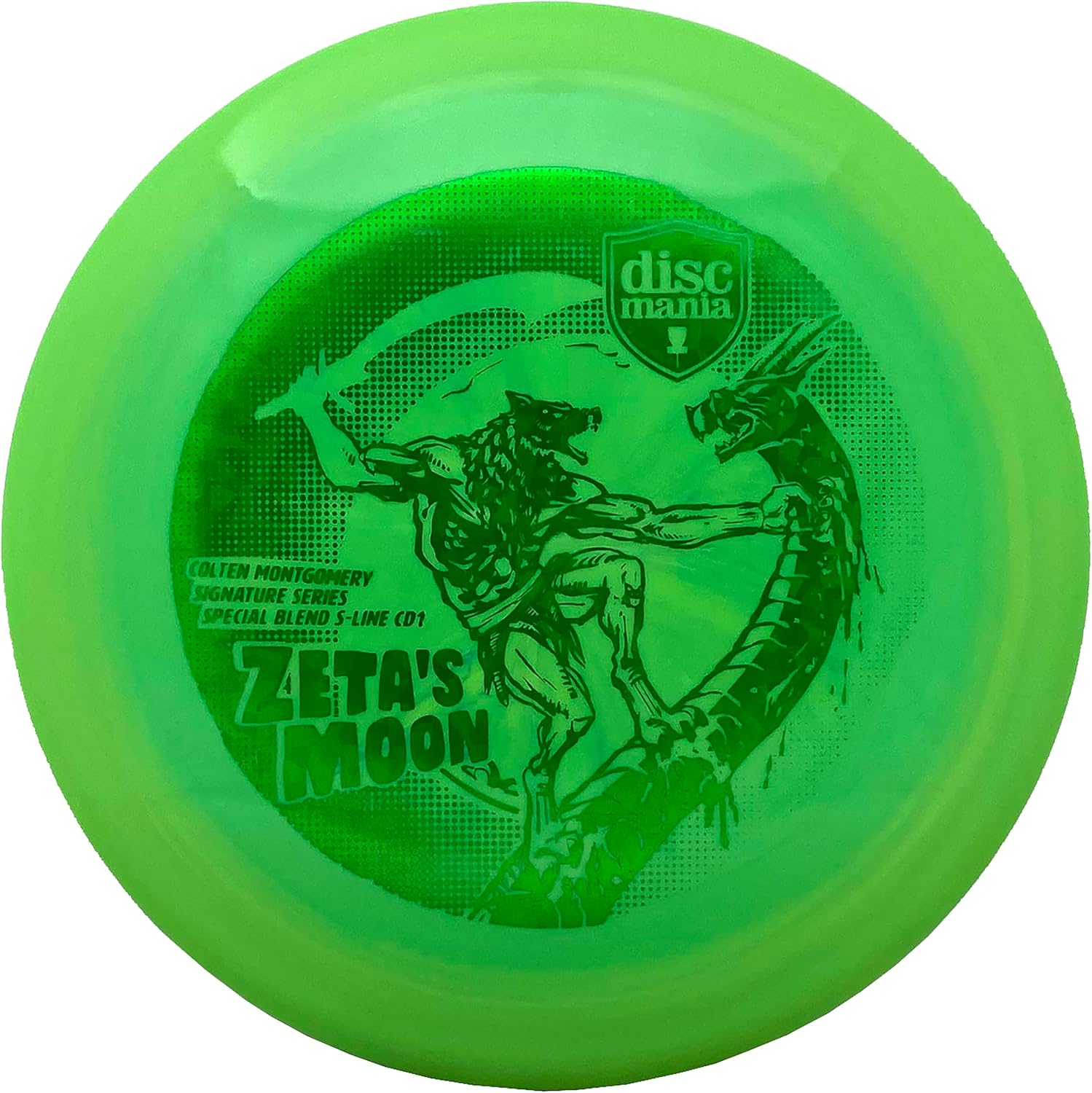Discmania Colten Montgomery Signature Series Zeta’s Moon Special Blend S-Line CD1 – Controlador de control de disco golf