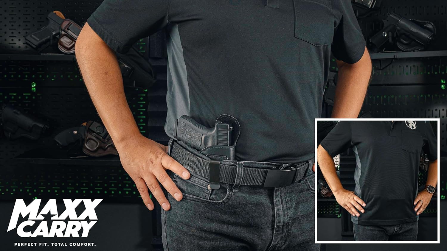 Funda de cuero suave IWB para Taurus G2c de 0.354 in o 40S y W, PT111 G2  G 26, 27  Walther PPQ SC, P22  SIG P320 Micro Compact  Springfield XD 3,