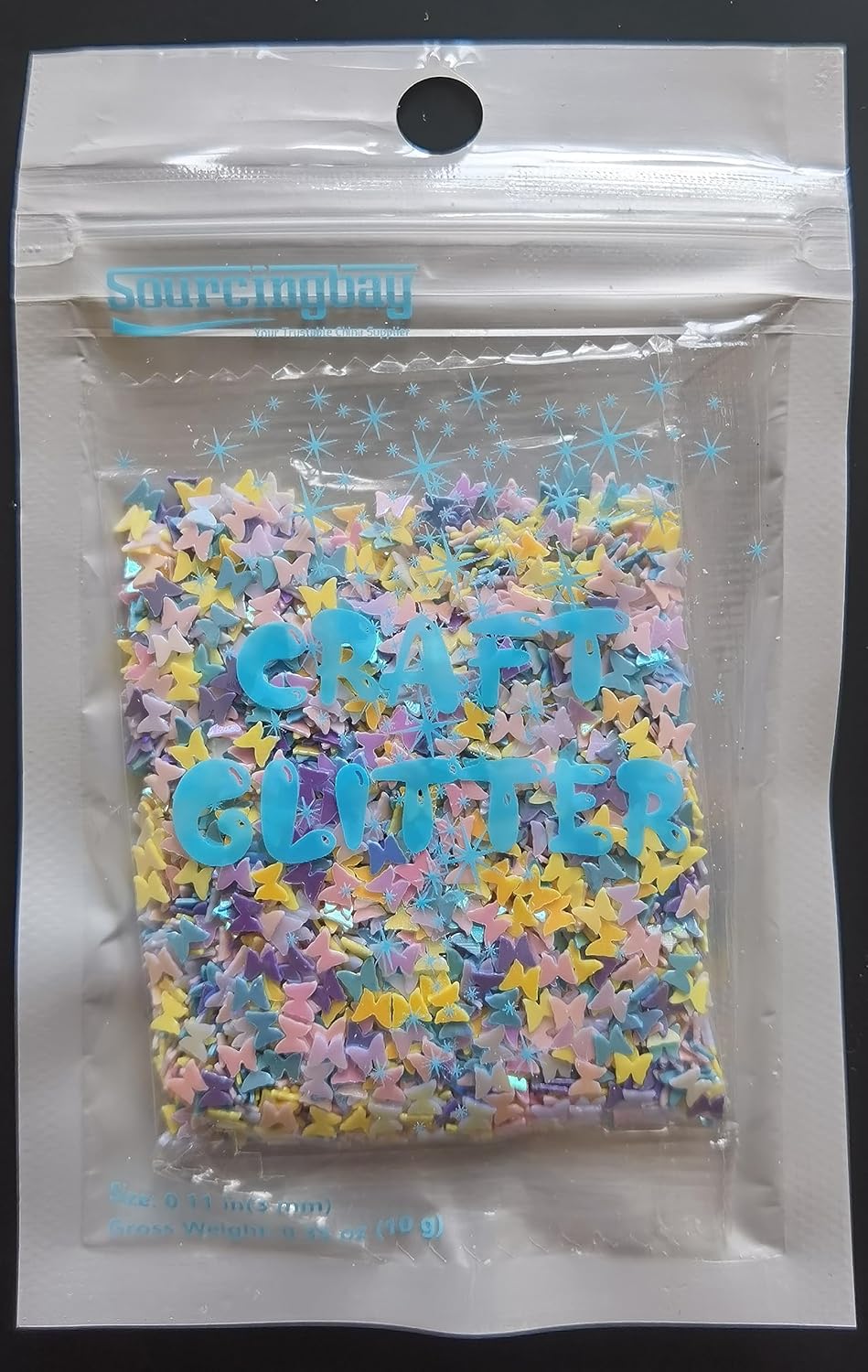 Confeti con purpurina con formas de mariposa para arte de uñas, suministros de limo, manualidades de resina, decoración del hogar, tarjetas de
