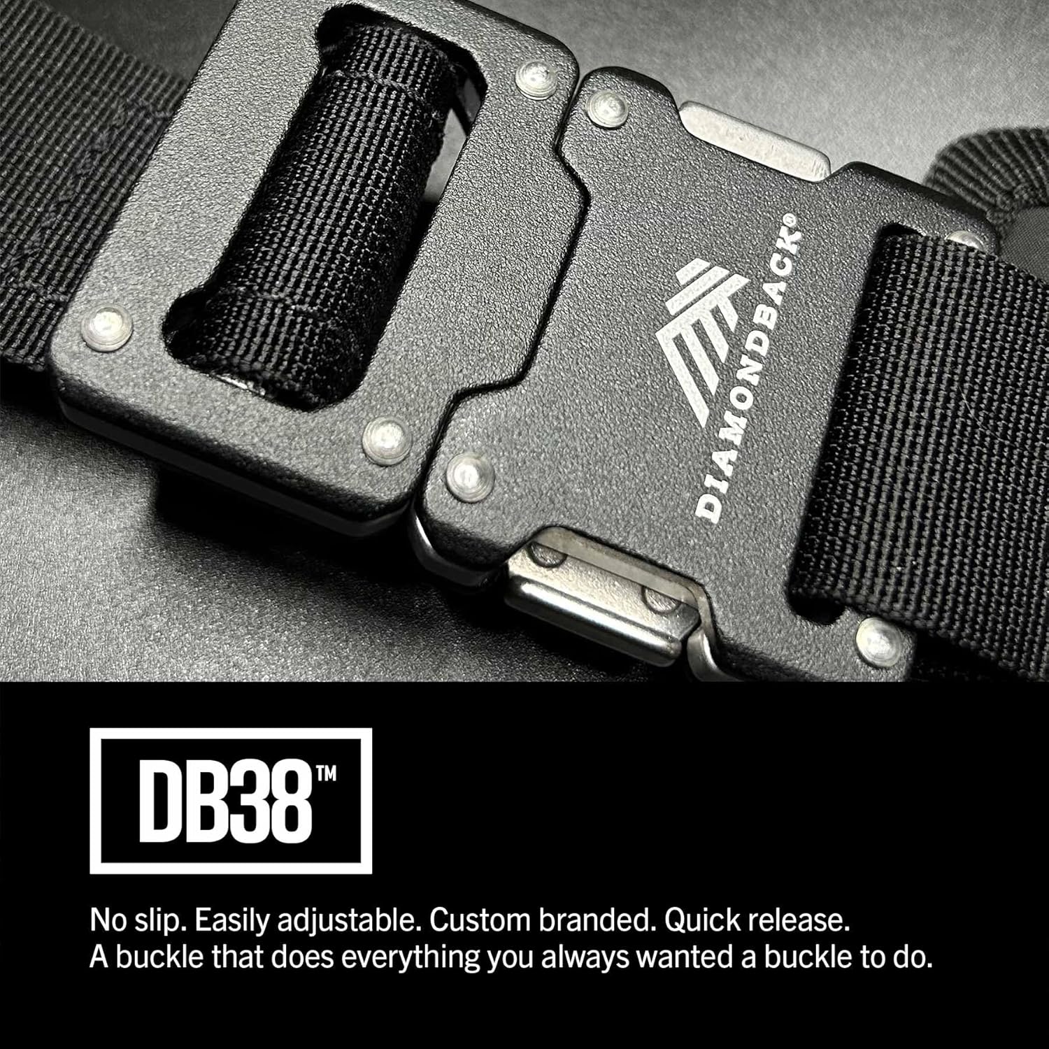Diamondback Sistema de cinturón de herramientas Denali 2.0 – Incluye cinturón Diamondback de 6 pulgadas, martillo y pistoleras de barra plana,