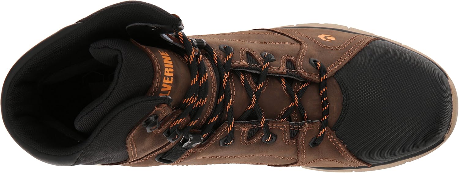 WOLVERINE Botas de construcción unisex para adultos Rigger WPF Composite-Toe Mid Wedge
