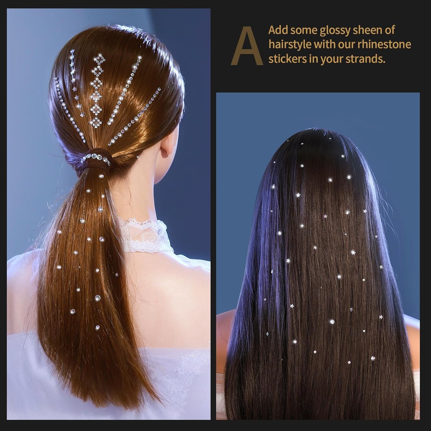 Teenitor Joyas faciales para festivales de rostro, diamantes de imitación para el rostro, gemas para el cabello, gemas para el ojo, gemas para el